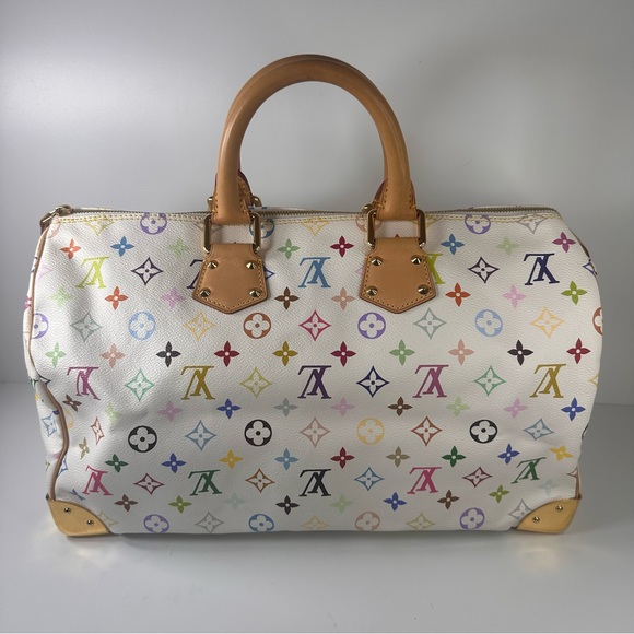 Louis Vuitton Multicolor Speedy 40 White - Picture 7 of 15